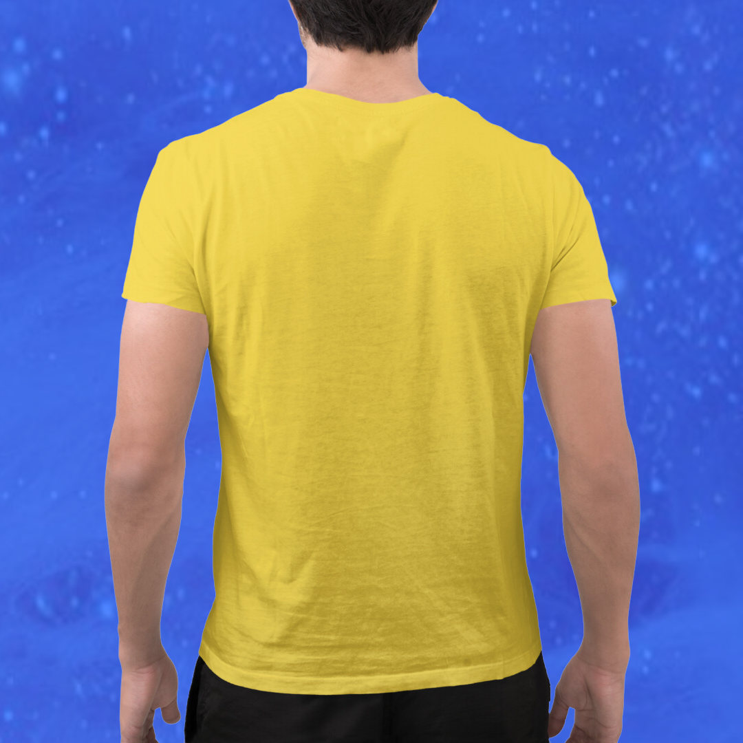 Men's "Play Stupid Games | Win Stupid Prizes" Printed Yellow T-shirt!