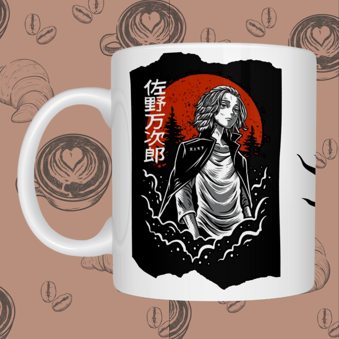 "Naruto Ninja" Ceramic Mug - Sip with Shinobi Spirit