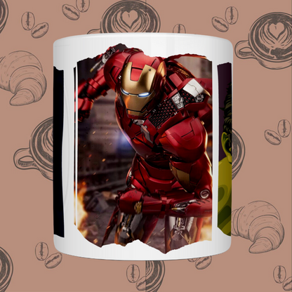 "Avengers Heroes" Printed Ceramic Mug - Unleash Your Inner Superhero