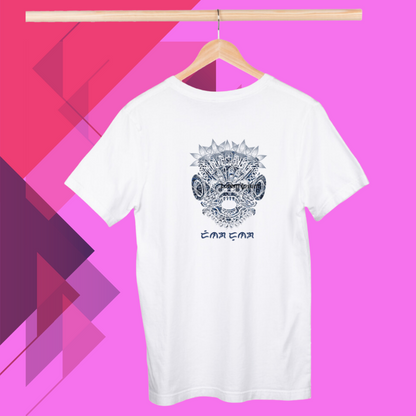 "Show Your Spirit with Our 'Mascot' Women's Printed White T-shirt"