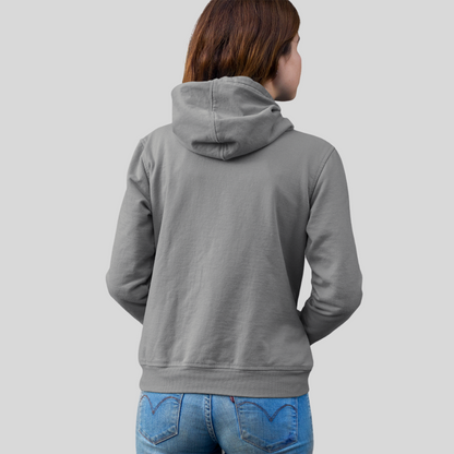 "Emotions Destroy Everything" Printed Women's Grey Hoodie!