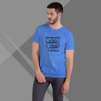 Blue Printed T-shirt for Men under 500