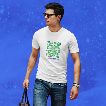 "Spread Hope and Positivity with Our Men's 'Hope Costs Nothing' Printed White T-Shirt"