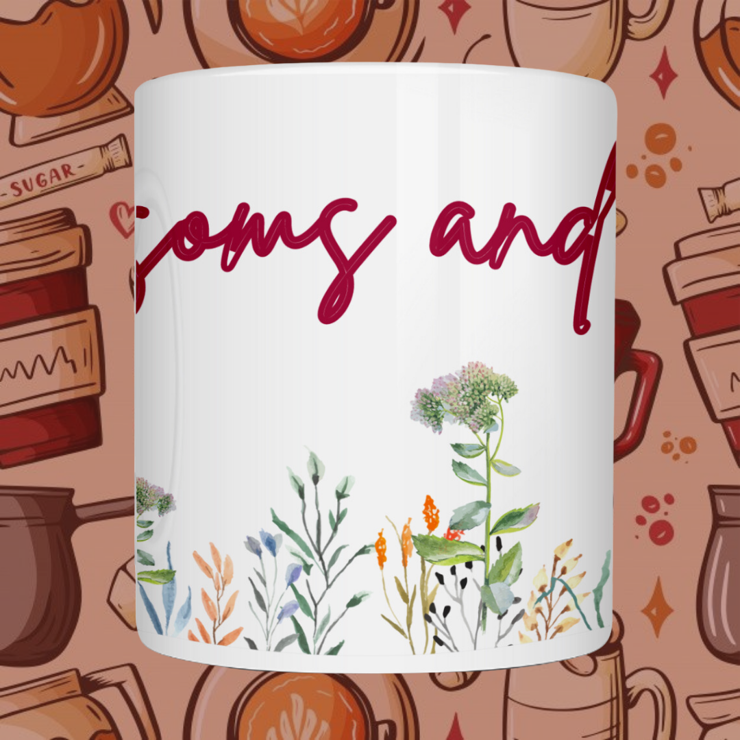 "Spring Blossoms & Bliss" Ceramic Mug - Embrace the Season's Beauty