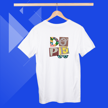 Add Some Swagger to Your Style with this "Dope" Printed White T-Shirt for Men