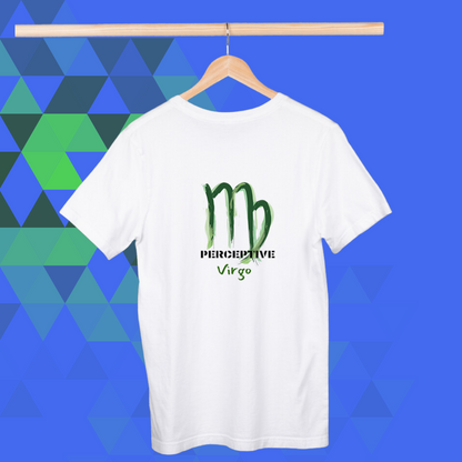 Virgo Zodiac white printed t-shirt for men best