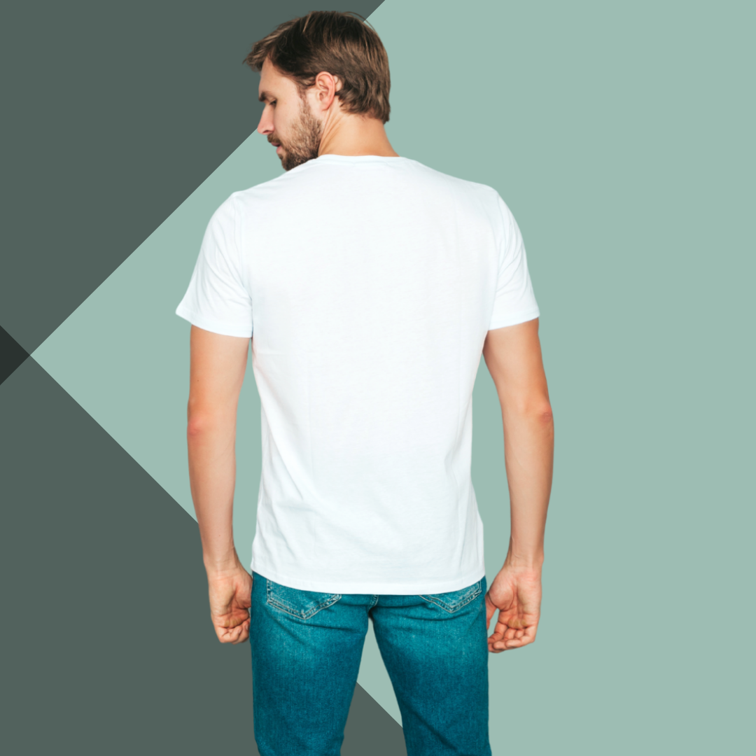 Achieve Success in Style with Our "Success is A Series Of Small Things" Printed Men's White T-Shirt