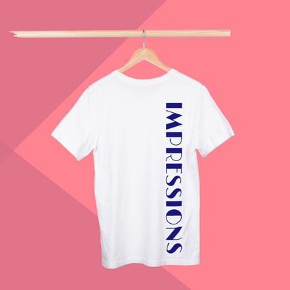 Women's IMPRESSION Printed White Premium T-Shirt - Best Selling Women's Cotton T-Shirt