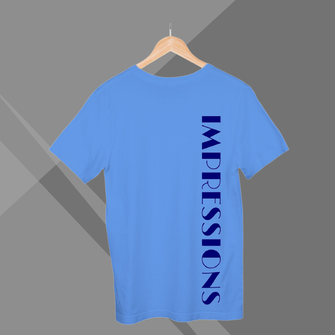 Blue Printed T-shirt for Men best