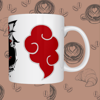 "Itachi Uchiha" Ceramic Mug - Embrace the Mysterious Ninja